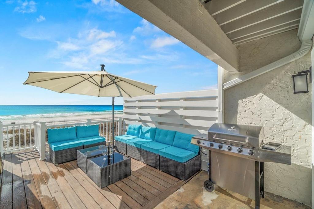Newly Remodeled Beachfront Townhome - Sleeps 14 ปานามาซิตี้บีช ภายนอก รูปภาพ