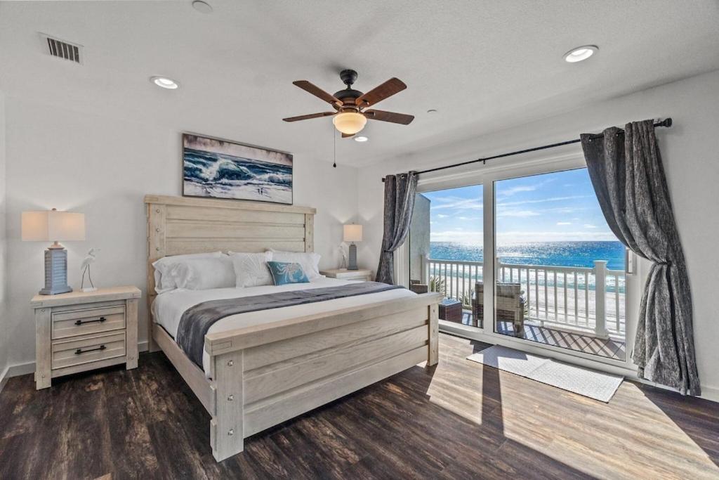 Newly Remodeled Beachfront Townhome - Sleeps 14 ปานามาซิตี้บีช ภายนอก รูปภาพ